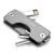 Gray Keychain Clip